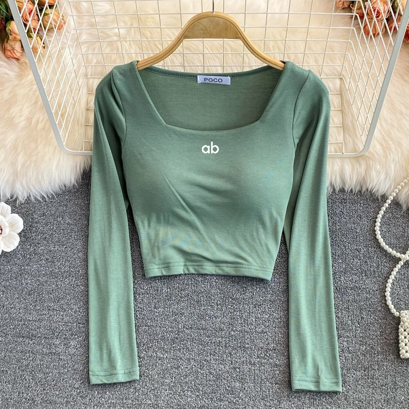 Korean Lifestyle - Women Korean Fashion Square Neck Long