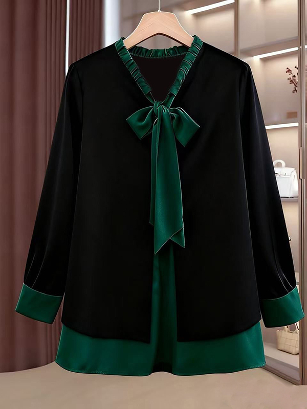 Fashionable Long Sleeve Sash B - Korean Lifestyle review and price